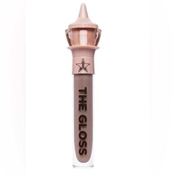 NEW JEFFREE STAR The Gloss Lip Color Silk Rope Nude Bronze Light Tint Glitter - Picture 8 of 10